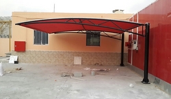 Parking Sahdes Suppliers in UAE  from BAIT AL MALAKI TENTS AND SHADES