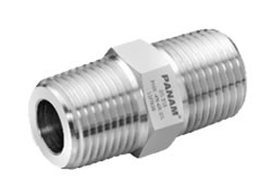 HEX NIPPLE - NPT X ISO TAPERED from M.P. JAIN TUBING SOLUTIONS LLP