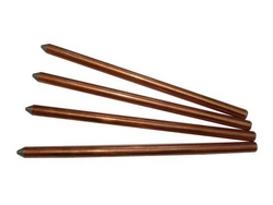 COPPER BONDED EARTH ROD WITH CLAMP from ADEX INTL