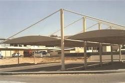 Car Park Shades in Ras Al Khaimah  from BAIT AL MALAKI TENTS AND SHADES