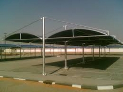 Parking Shades Suppliers in Dubai  from BAIT AL MALAKI TENTS AND SHADES