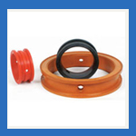 Rubber Valve Liner/Diaphragm from ISMAT RUBBER PRODUCTS IND