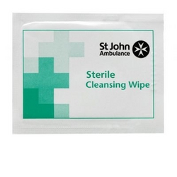 Sterile cleansing wipes - 10 pack from ARASCA MEDICAL EQUIPMENT TRADING LLC