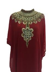 High Neck Kaftan from SCQI CREATION