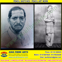 Pencil Art Work manufacturers exporters in india p ...