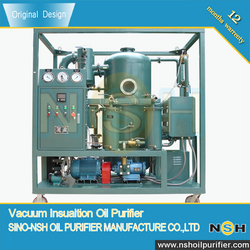 2016 HOT Product Two-stage Vacuum Transformer Oil Purifier With Low Water Content