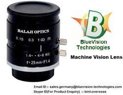 Machine vision lenses from BLUEVISION TECHNOLOGIES EUROPE GMBH