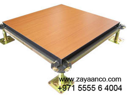 Antistatic Woodcore Raised Access Flooring In Sharjah, UAE from ZAYAANCO