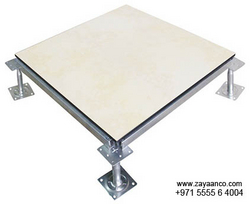PVC Covering Raised Access Flooring Supplier in Dubai, UAE from ZAYAANCO