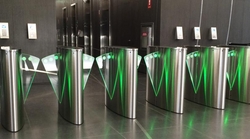 Optical turnstiles suppliers in dubai by Maxwell Automatic Doors Co LLC from MAXWELL AUTOMATIC DOORS CO LLC