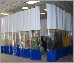 Paint Booth Curtains in UAE