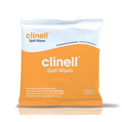 Clinell Spill Wipes, Size: 40 x 40cm from AVENSIA GROUP