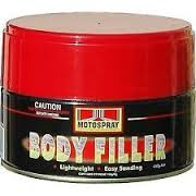 auto body filler polyester putty supplier in UAE