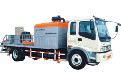 Boomtech Truck-mounted Line Concrete Pump Dubai