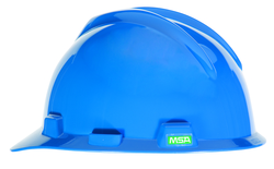 MSA V-GARD® Hard Hat Blue from URUGUAY GROUP OF COMPANIES 