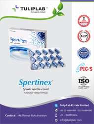 Spertinex - Herbal Supplement to Increase Sperm Count and Male Fertility