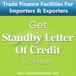 Avail Standby Letter of Credit (SBLC – MT760) for Importers and Exporters from BRONZE WING TRADING LLC