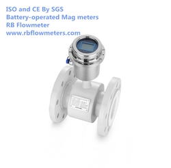 battery insertion ultrasonic water meter  from R&B INSTRUMENT INC.
