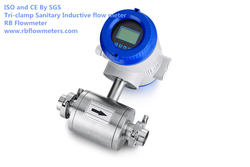 Sanitary type Electromagnetic Flow Meter from R&B INSTRUMENT INC.