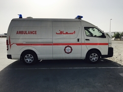 Toyota Hiace Diesel Ambulance from DAZZLE UAE