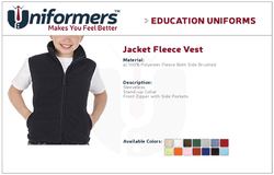 Fleece Jacket Dealers in UAE from UNIFORMERS