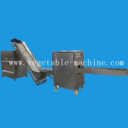 Automatic Onion Root Cutting and Peeling Line