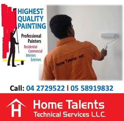 Commercial and Residential Painting Services  from HOME TALENTS TECHNICAL SERVICES LLC