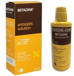 Betadine Antiseptic Solution 120ml from ARASCA MEDICAL EQUIPMENT TRADING LLC