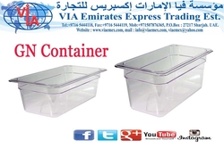 CLEAR GN CONTAINER