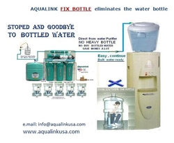 ( AQUALINK  Desalination ) PET  Bottles FIX  on Water DispenserCooler Automatic  Refilling by RO desalination system , AUTO ON /OFF  Plants, محطات تحلية المياه‎   !!   Your  Team  Aqualink