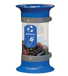 Battery Recycling Bin - Blue from SKY STAR HARDWARE & TOOLS L.L.C