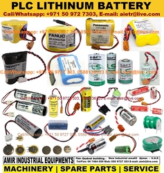 PLC battery control panel battery lithium battery  Omron battery mitsubishi battery panasonic battery saft LS battery varta battery maxwell battery toshiba battery sony battery fanuc battery dealer supplier in battery supplier dealer distributor in dubai  from AMIR INDUSTRIAL EQUIPMENT'S 