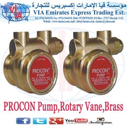 PROCON Pump,Rotary Vane,Brass in UAE