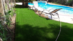 Artificial Grass with Swimming Pool