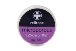 Relitape Microporous Tape 1.25 x 10m