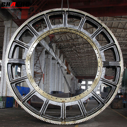 Large casting gear for ball mill and rotary kiln