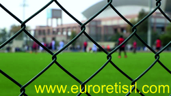 PVC COATED CHAIN LINK MESH FENCE from EURO RETI SRL 