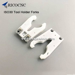 ISO30 Toolholder Forks ATC Tool Grippers for Woodworking CNC Routers from SUZHOU RICOCNC MACHINERY CO.,LTD