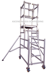 Podium Ladder from ASCEND ACCESS SYSTEMS SCAFFOLDING LLC