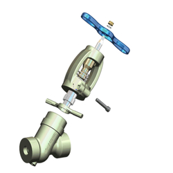  Y-pattern Globe Valve from CHINA TOPPER FORGED VALVE MANUFACTURER CO., LTD.