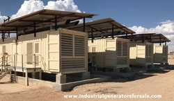 10 MW Perkins Diesel Generators Enclosed