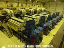 60 MW Wartsila Natural Gas Generator Power Plant
