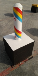 Route marker cylindrical  from AL FAWAH CONCRETE PRODUCTS