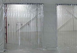 Plastic Sheet Door Curtain roll in Qatar