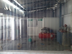 PVC Door Strip Curtain installation companies in Qatar from MINA TRADING & CONTRACTING, QATAR 