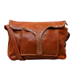 VILADO Women's Trendy Leather Shoulder Bag from MIG INTERNATIONAL