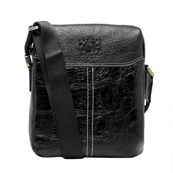 VILADO Luxury Leather Messenger Bag For Men