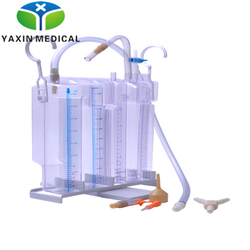 Single/ Two/ Three chambers Chest drainage bottle/ Thoracic drainage system  from SUZHOU YAXIN MEDICAL PRODUCTS CO., LTD.