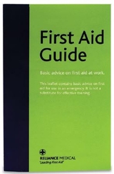 Reliance First Aid Guidance leaflet