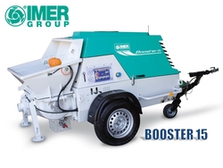 IMER BOOSTER 15 R - Piston Shotcrete Pump / Concrete Pump / Screed Pump from ELMEC EQUIPMENT TRADING LLC